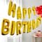 Happy Birthday Gold Foil Balloon Banner Kit By Celebrate It&#x2122;